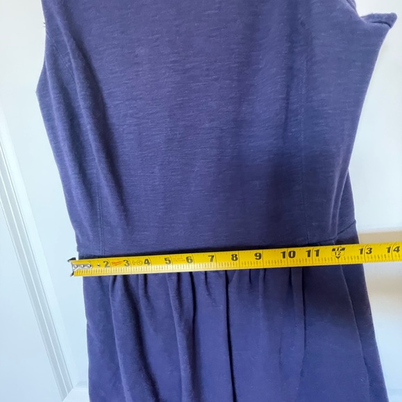 J. Crew Factory Royal Blue Fit Flare Cotton Dress - Picture 8 of 11